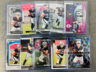 Collectible Brock Bowers Football Cards