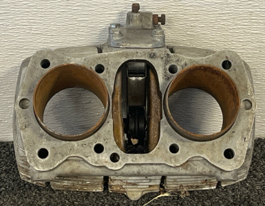 Cylinder Block For Vintage Honda 247cc Parallel-twin Motorcycle Engine