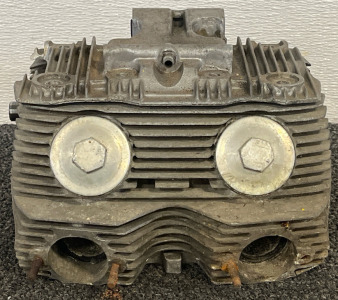 Vintage Honda Motorcycle Cylinder Head