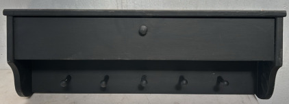 Hanging Rack w/ Drawer / 6&rdquo; L x 31.5&rdquo; W x 13.5&rdquo; H