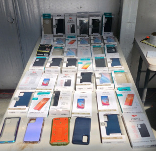 Tote Filled With Phone Cases And Screen Protectors!- Samsung, Revvl, Moto G Power, And More!