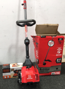 Craftsman 4-Cycle Weedwhacker and More