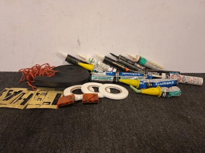 Sealed & Opened Sealant & Caulking, Foam Strip Seal, Letter Stencils, Tape & More