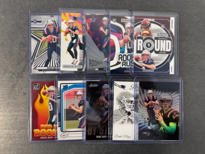 Collectible Drake Maye Football Cards