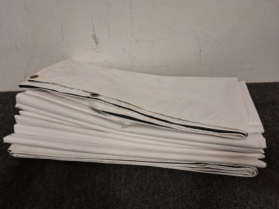 Large White Heavy Duty Tarp