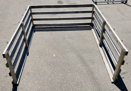 Wooden Pickup Bed Rack