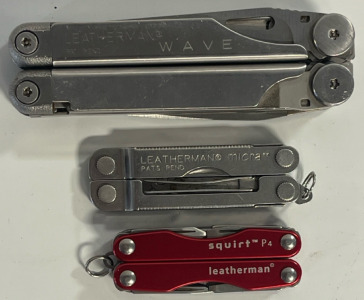 (3) Leatherman Multi-Tools