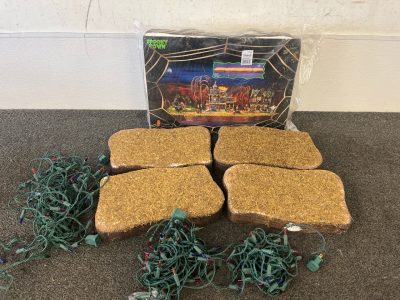 Christmas Lights, Spooky Town Foam Base