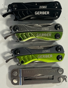 (4) Multi-Tools &mdash; (3) Gerber Tools & Leatherman Tool