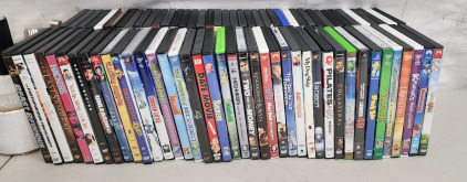 (79) DVDs- Including Unleashed, Hackers, SharkTale, Rugrats, Kim Possible, And More!