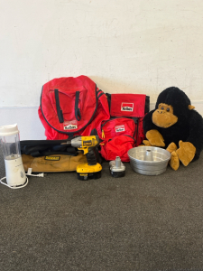 (3) Marlboro Bags, A DeWalt Tool Bag and Power Tool, Hamilton Beach Blender And More!!!