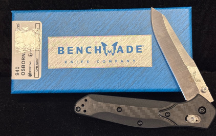 Black Benchmade 940 Osborne &ldquo;We Believe It To Be Reproduction, Please Inspect In Person"