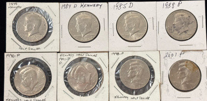 1979-2001 Kennedy Library Half Dollar
