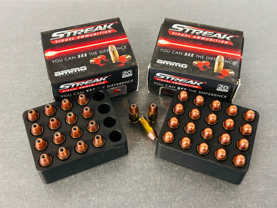(39) Rounds Of Streak 380 Auto (90 Gr JHP/ 100 Gr TMC)