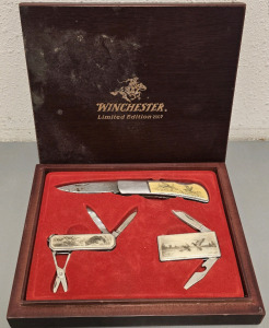 Winchester Limited Edition 2007 Knife Set In Box