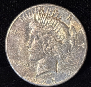 1926 Liberty Morgan Silver Dollar Coin