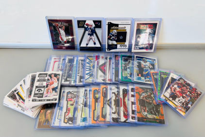 Collectible Sports Cards Includes: Michael Jordan, Tom Brady, LeBron James, Caitlin Clark, Jalen Green, and Many More