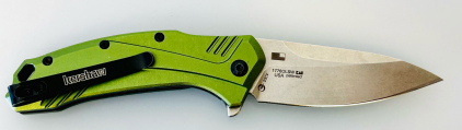 Green Kershaw Folding Knife 1776OLSW