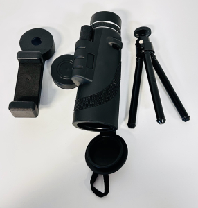 Spotting Scope (10x42), Mini Tripod and Phone Attachment