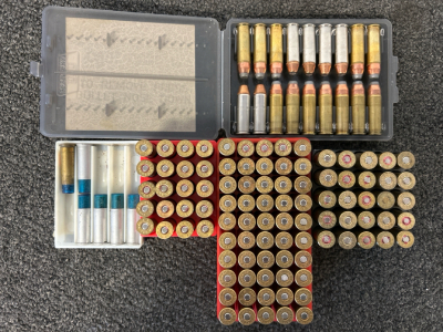Mixed Ammo: 44 Magnum, 44 REM Mag, 44 S&W SPL