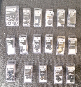 (17) Assorted Packs Of Danco O-Rings, Flat Washers & Beveled Washers