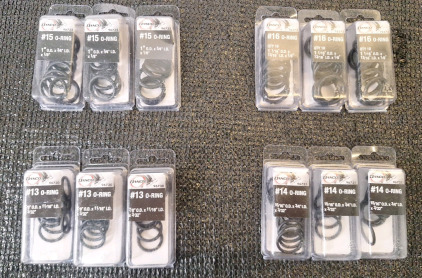 (12) Assorted Packs Of Danco O-Rings