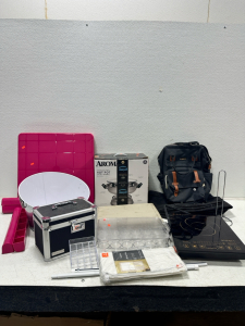 (1) Aroma Hot Pot (1) Rosewill Home Induction Glasstop Cooktop (1) Pampered Chef Stone Bar Pan and more