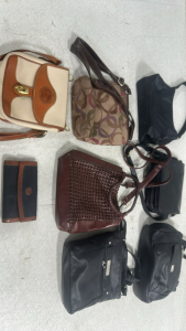 Beautiful Handbag Lot with Dooney & Burke, Rosetti, Stone and Co, Jennifer Moore, and (3) Unlabled