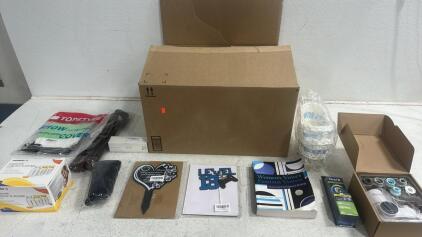 Amazon Overstock Box featuring Sink Filter, Signs, Decor and more!