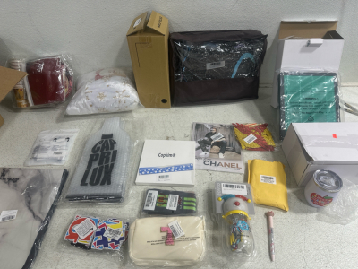 Amazon Overstock box with Posters, Stickers, Mugs, and More!