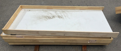 (4) 83&rdquo; x 35&rdquo; Framed Doors