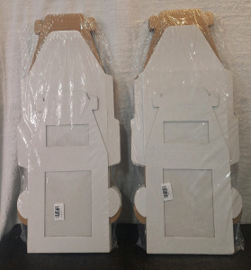(2) 6-Piece - 10" x 10" x 12" - Tall Cake Boxes