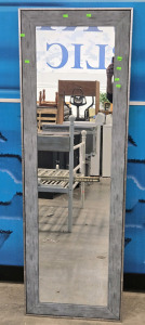 Large Mirror w/ Wood Frame - 20" x 60"