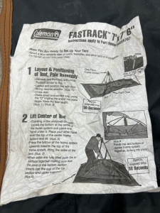 Coleman Fast Track 7&rsquo;x7&rsquo;6&rdquo; Tent