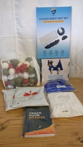 Whole Box Amazon Overstock!-Dog Grooming Hammock, Women's Swim, Workout Shorts and Much More