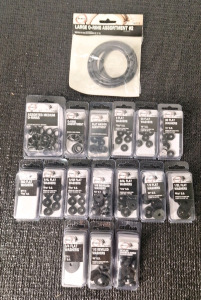(17) Assorted Packs Of Danco O-Rings, Flat Washers & Beveled Washers
