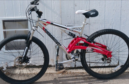 Schwinn S40dx Chrome and red bike 26&rdquo;