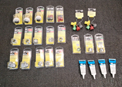 Assortment Of Plumbing Installation / Repair Hardware