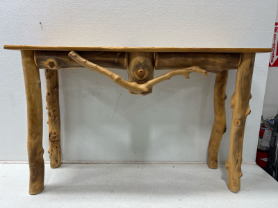 Wolf wooden table