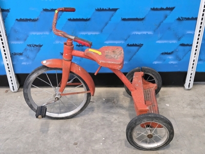 Vintage Kids Metal Tricycle *Rare!*