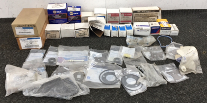 Box Of Small Car Parts