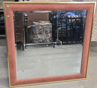 Large Stylish Framed Mirror - 38" x 38"