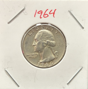 1964 Washington Quarter, United States, 90% Silver Composition