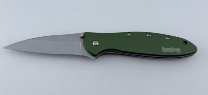 (1) Green Kershaw Pocket Knife