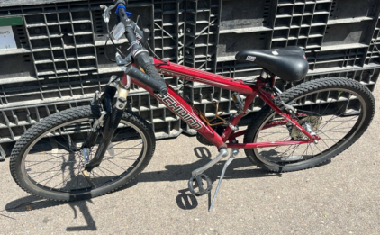 Red Schwinn 26&rdquo; Bike