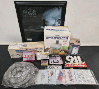 Assorted Vintage Kitchenware: Yogurt Maker, Juice Extractor, coffee Grinder, (2) Crust Sets, Mug Warmer, & More!