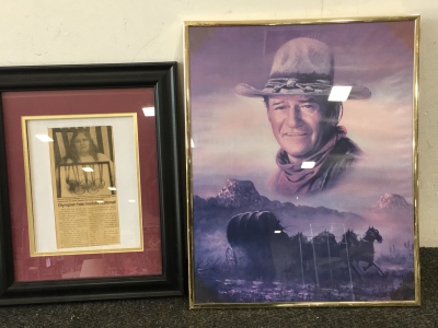 2 Framed Pictures