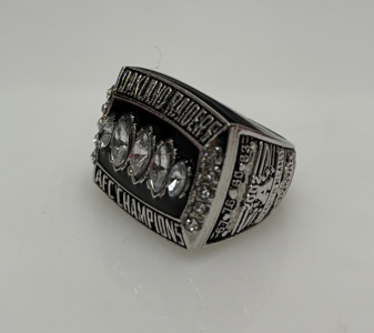 Oakland Raiders 2002 AFC Champions Ring, Rich Gannon Quarterback