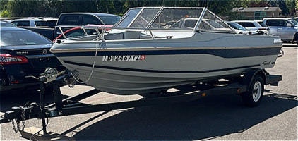 1986 BRC BOAT AND TRAILER -