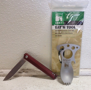 CRKT. Pocket Knife & Eat'N Tool